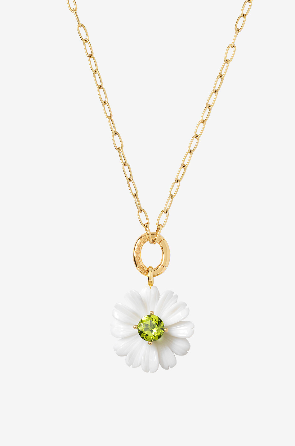 Chaîne en or jaune Time To Bloom - 40 cm