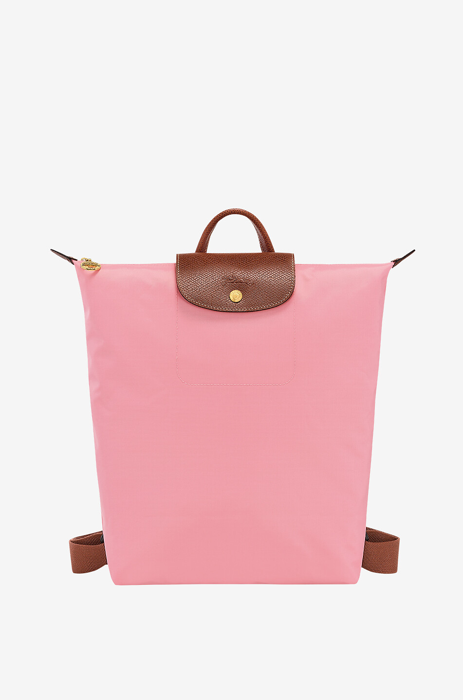 Sac à dos en toile et cuir de Russie Le Pliage Original M