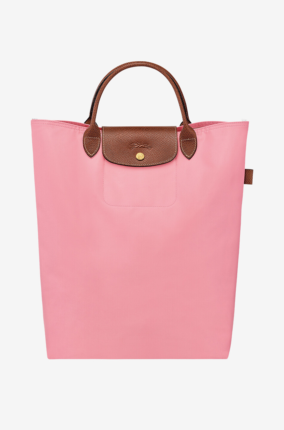 LONGCHAMP Shopper aus Canvas und Leder Le Pliage Original M Damen ROSA 1