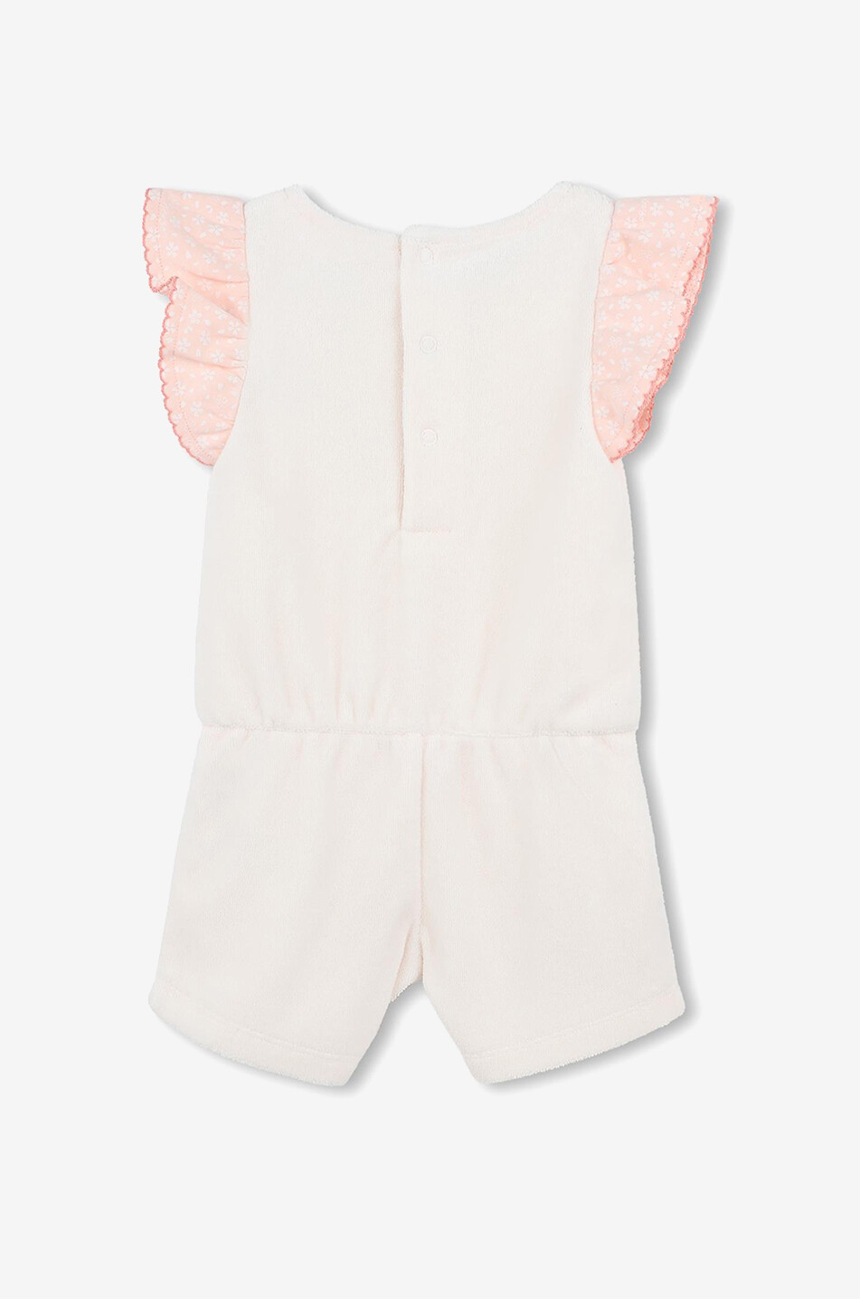 KENZO Combi-court bébé en éponge Boké Flower Bébé BLANC 2