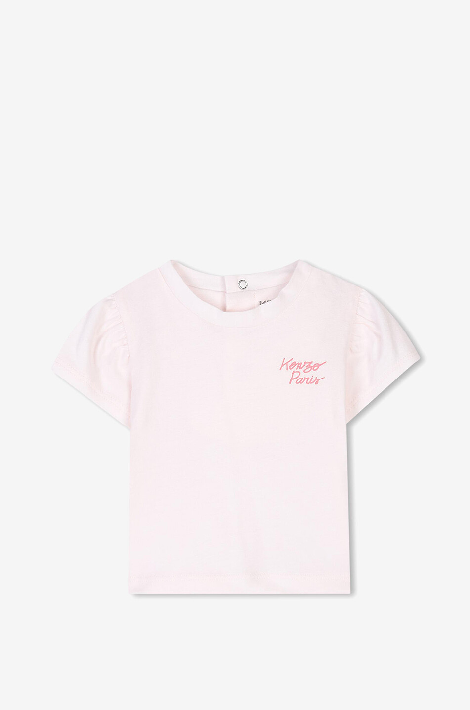 KENZO Ensemble bébé salopette et T-shirt Boké Flower Bébé ROSE CLAIR 3