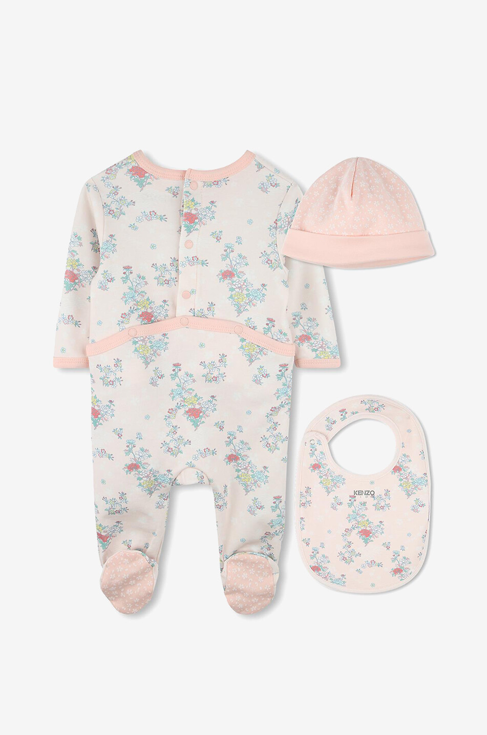 KENZO Coffret bébé 3 pièces Boké Flower Bébé ROSE CLAIR 2