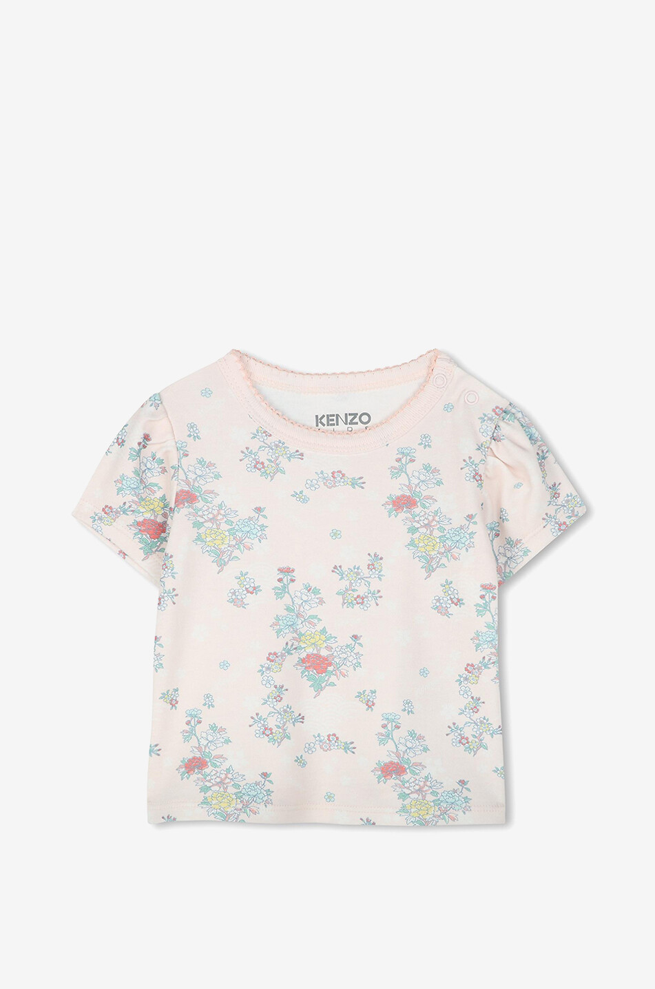KENZO Boké Flower baby shorts and T-shirt set Baby LIGHT PINK 3