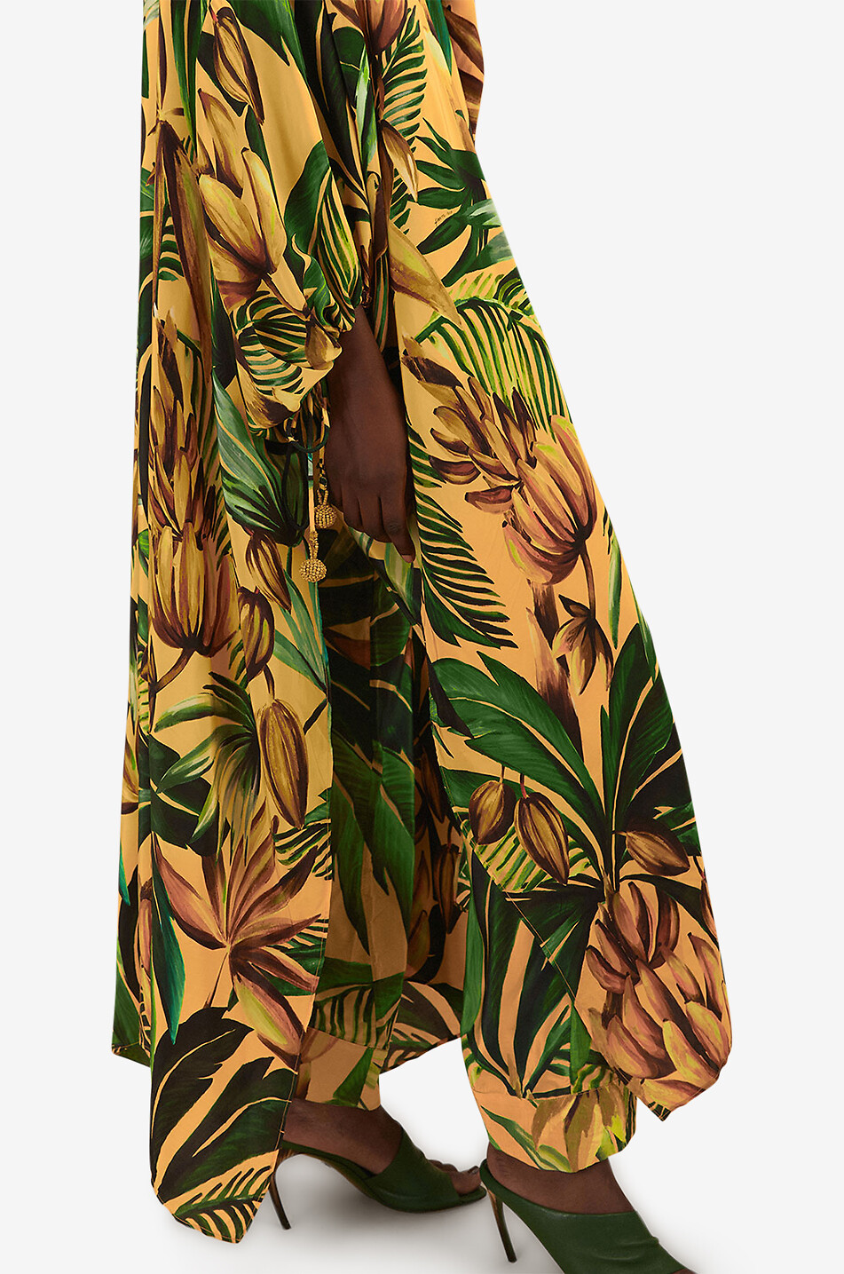 FARM RIO Kimono en viscose Bananart Femme JAUNE 5