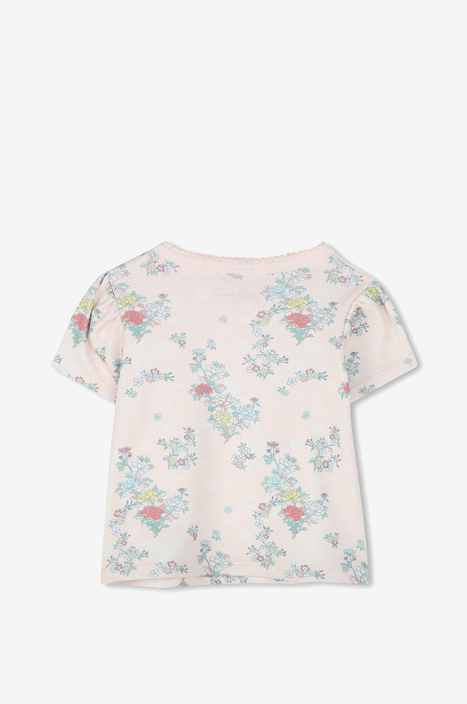 KENZO Boké Flower baby shorts and T-shirt set Baby LIGHT PINK 4
