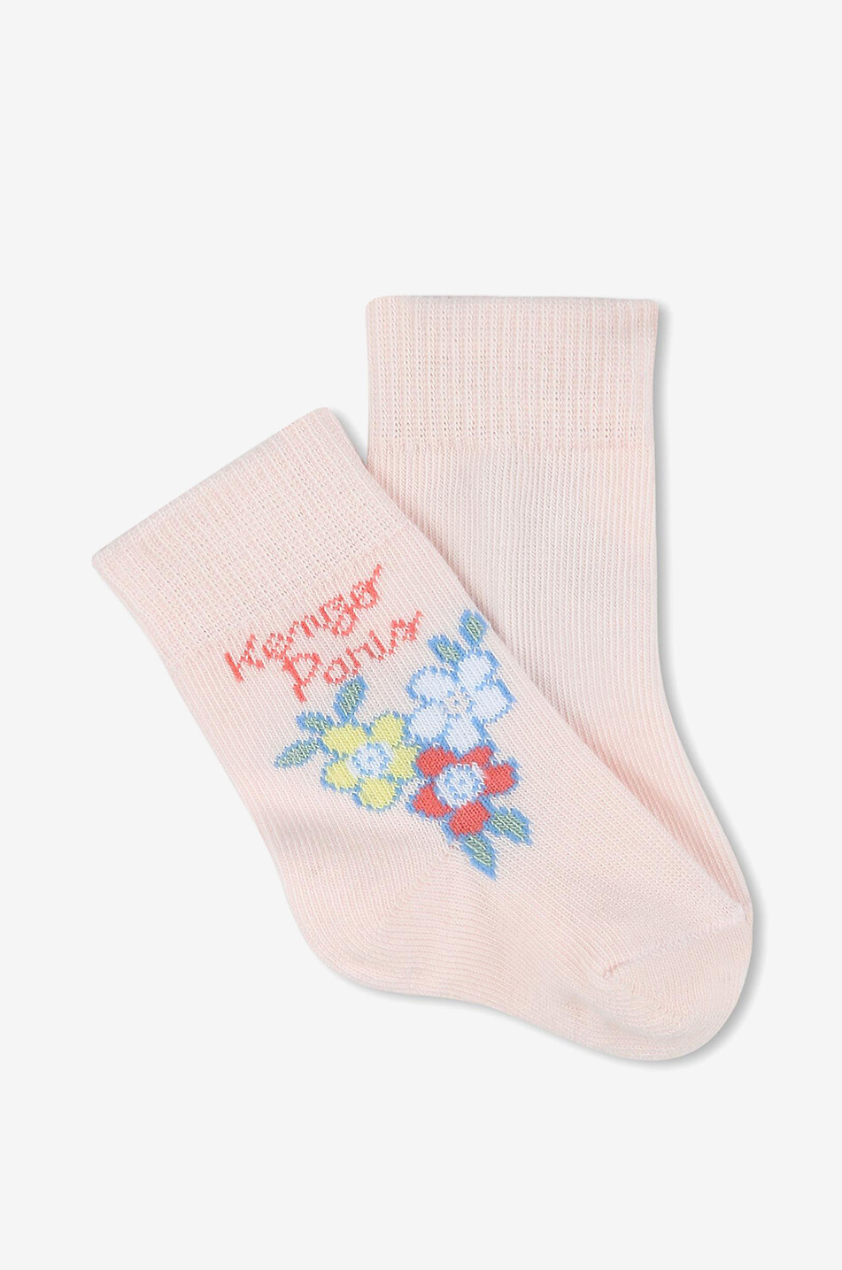 KENZO Lot de 2 paires de chaussettes bébé Kenzo Paris Bébé ROSE 2