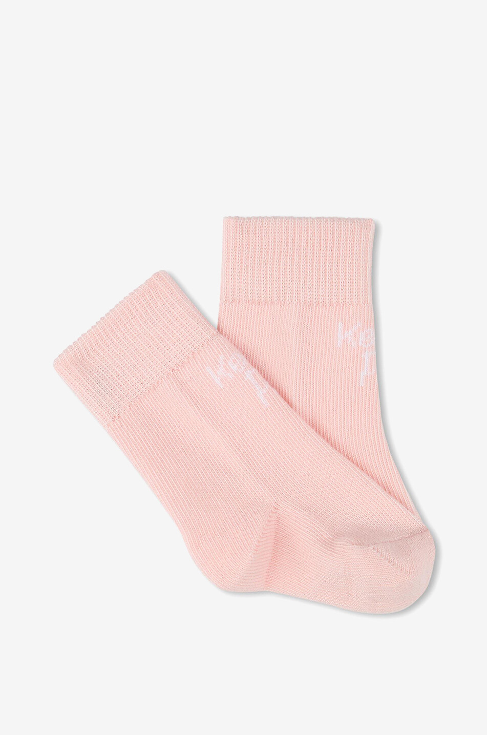 KENZO Lot de 2 paires de chaussettes bébé Kenzo Paris Bébé ROSE 3