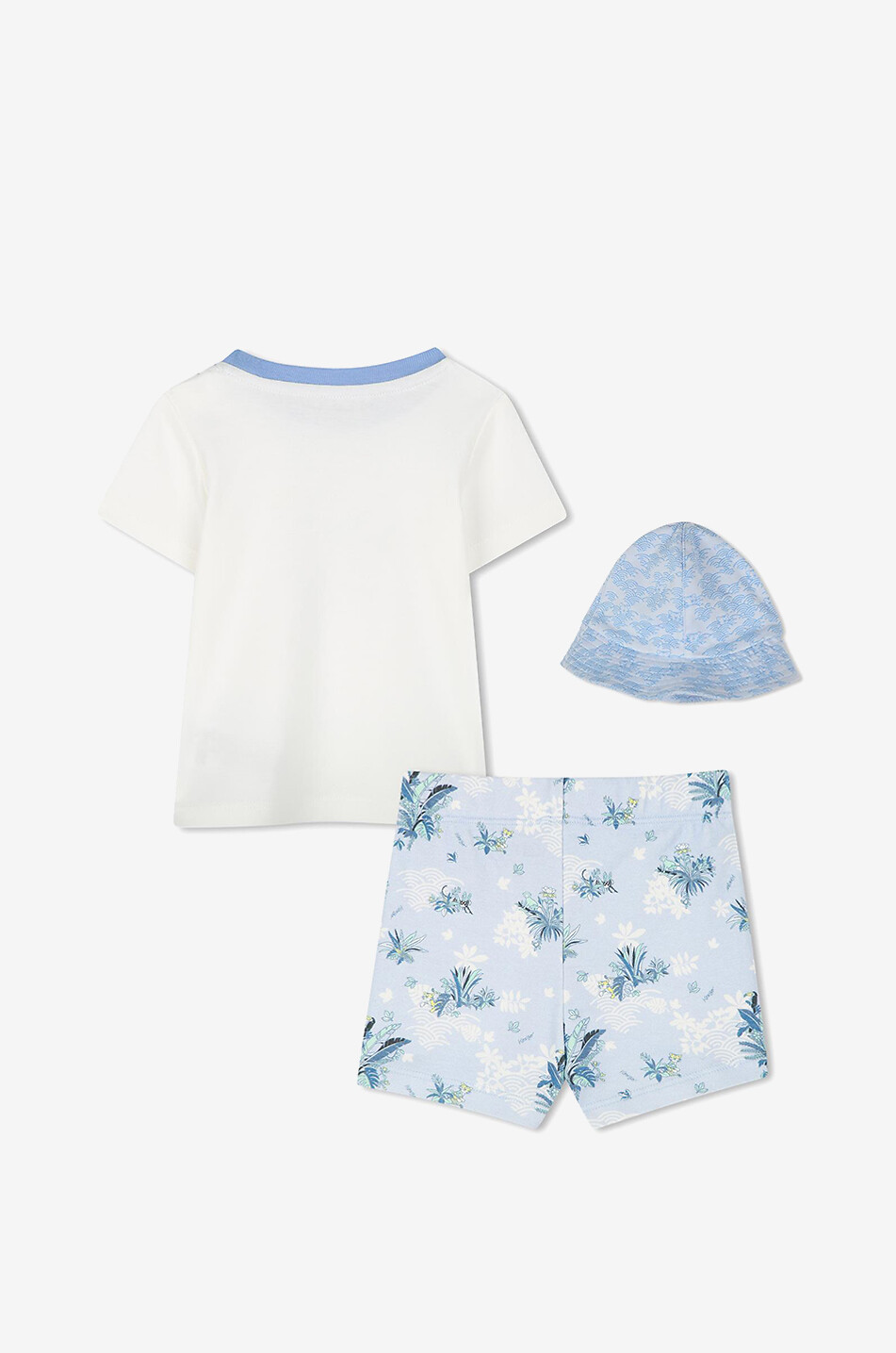 KENZO Baby Jungle Tiger 3-piece baby set Baby BLUE 2