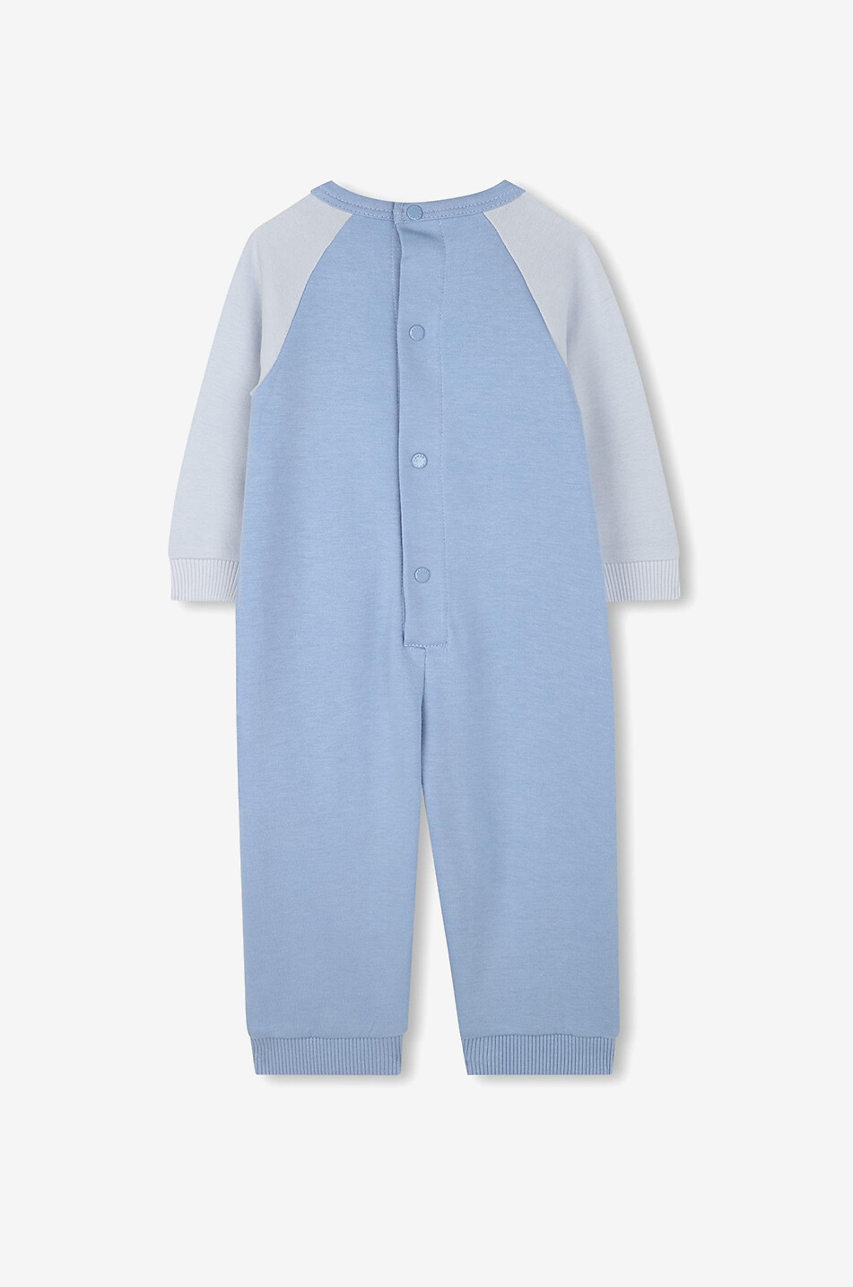 KENZO Baby Tiger baby sweat jumpsuit Baby BLUE 2