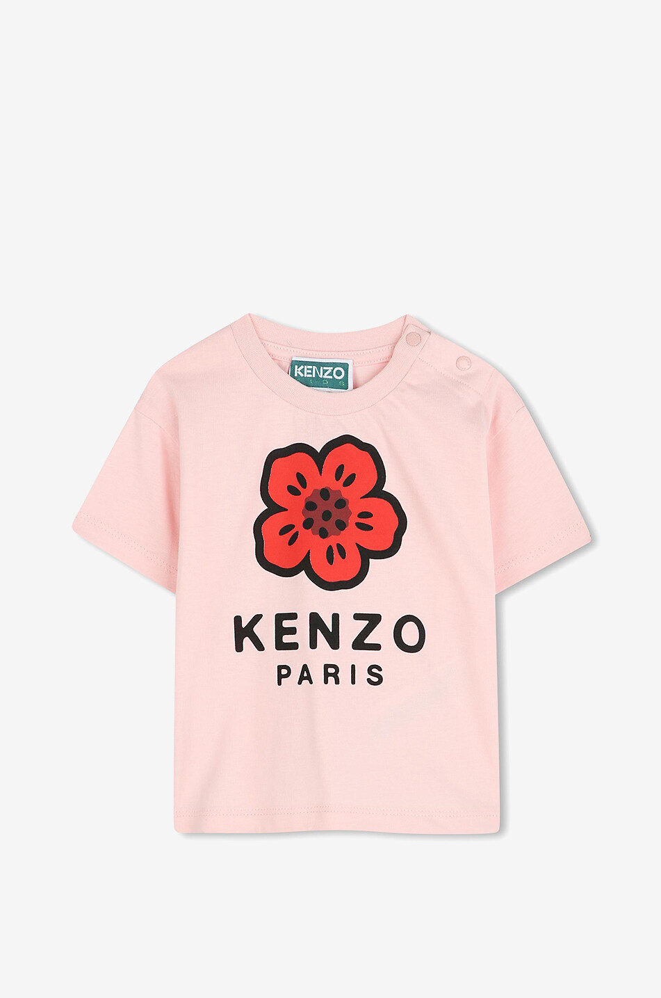 Boké Flower organic cotton baby T-shirt - KENZO - PINK - Bongénie