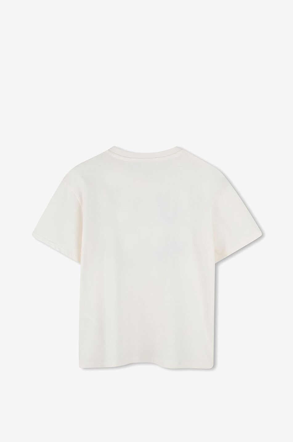 KENZO T-shirt garçon en coton bio Varsity Kenzo Garçon BLANC CASSE 2