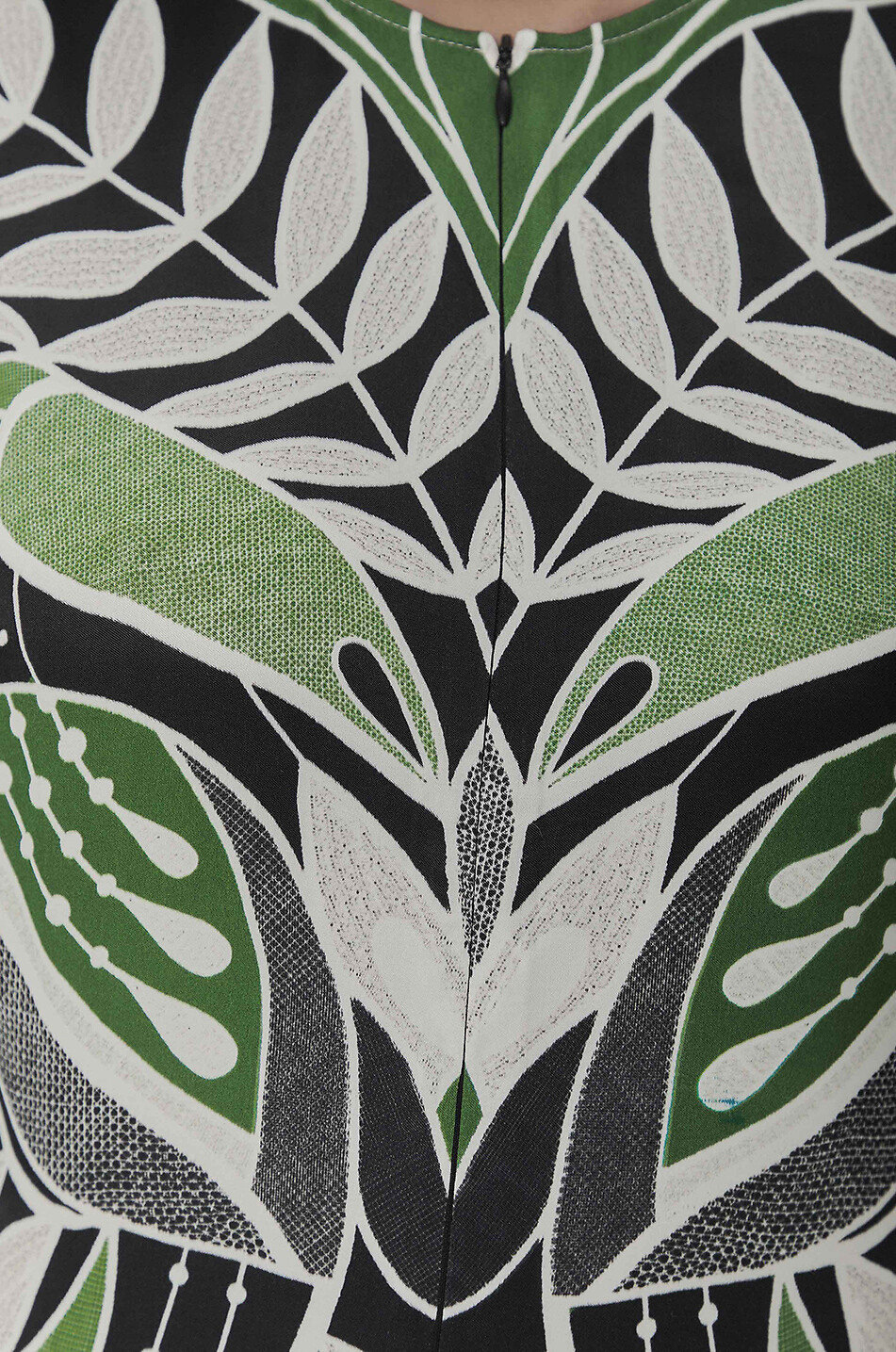 FARM RIO Robe longue en viscose Lace Nature Femme VERT 6