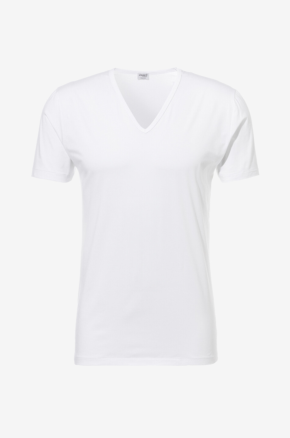 ZIMMERLI T-Shirt miv V-Ausschnitt 172 Pure Comfort Herren WEISS 2