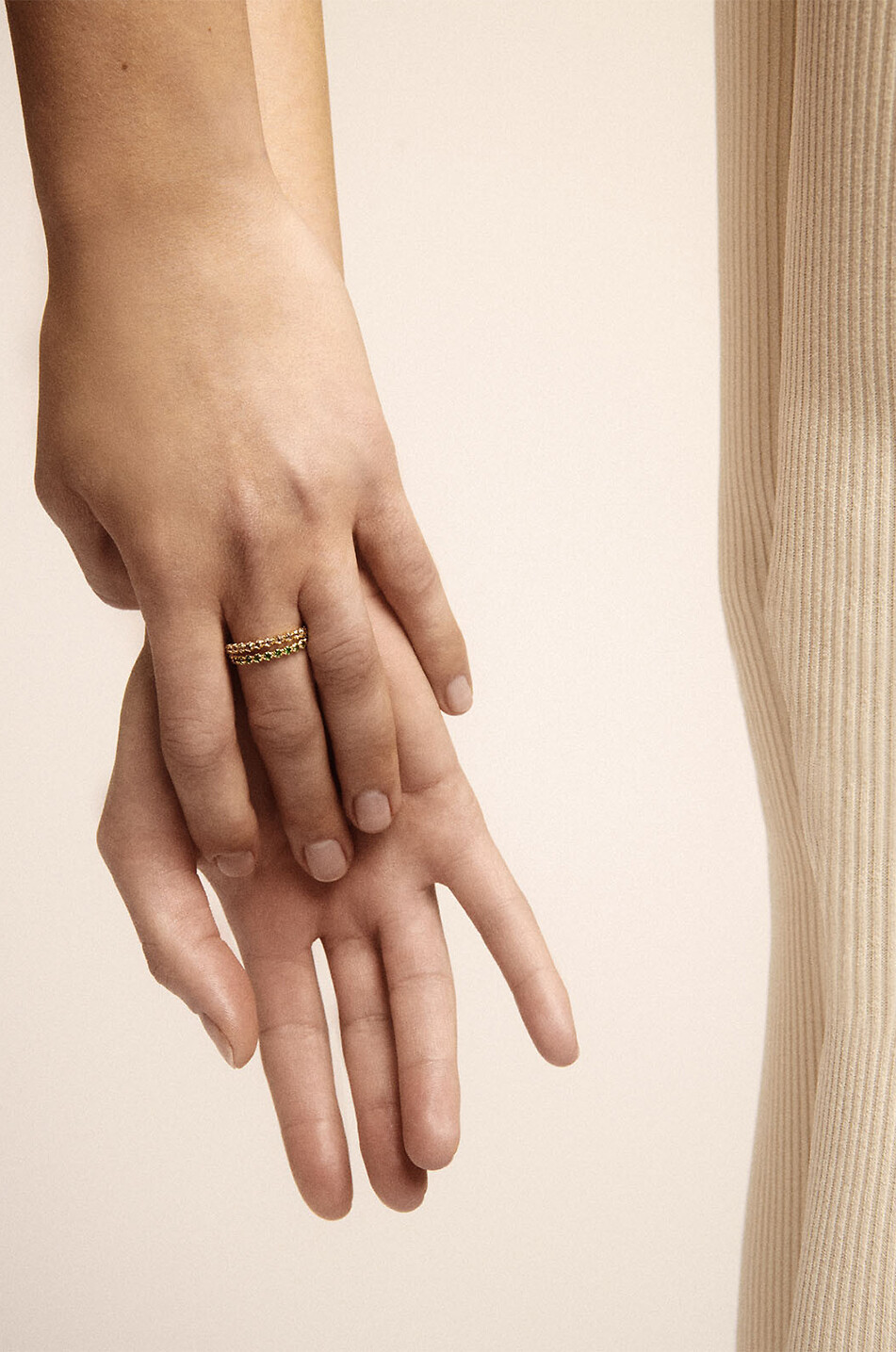 PASCALE MONVOISIN Ava N°2 yellow gold and diamond ring Women GOLDEN 2