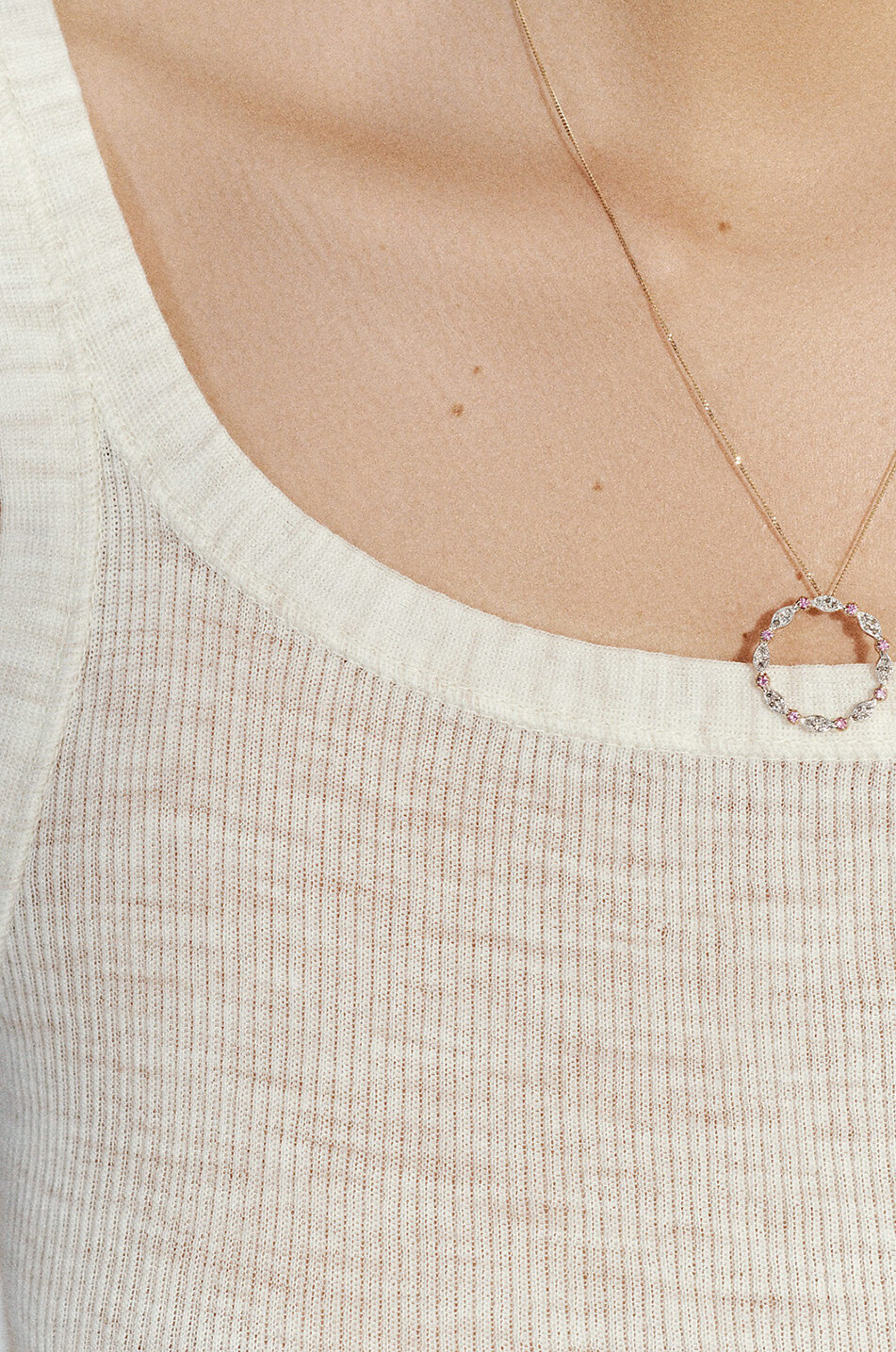 PASCALE MONVOISIN Halskette mit Diamantbesetztem Anhänger Ava N°2 Damen GOLDEN 2
