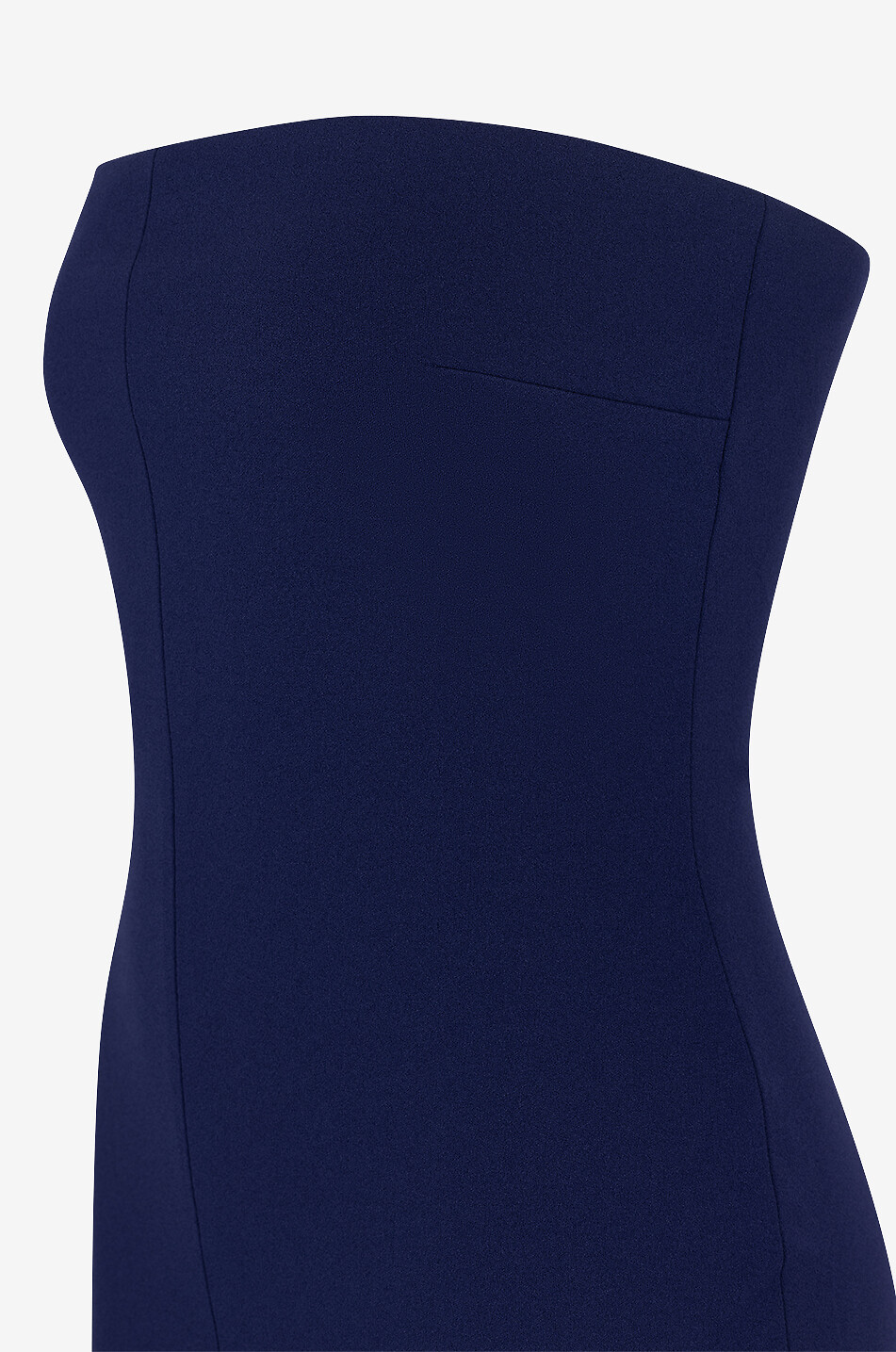 SOLACE LONDON The Bysha strapless maxi dress Women DARK BLUE 3