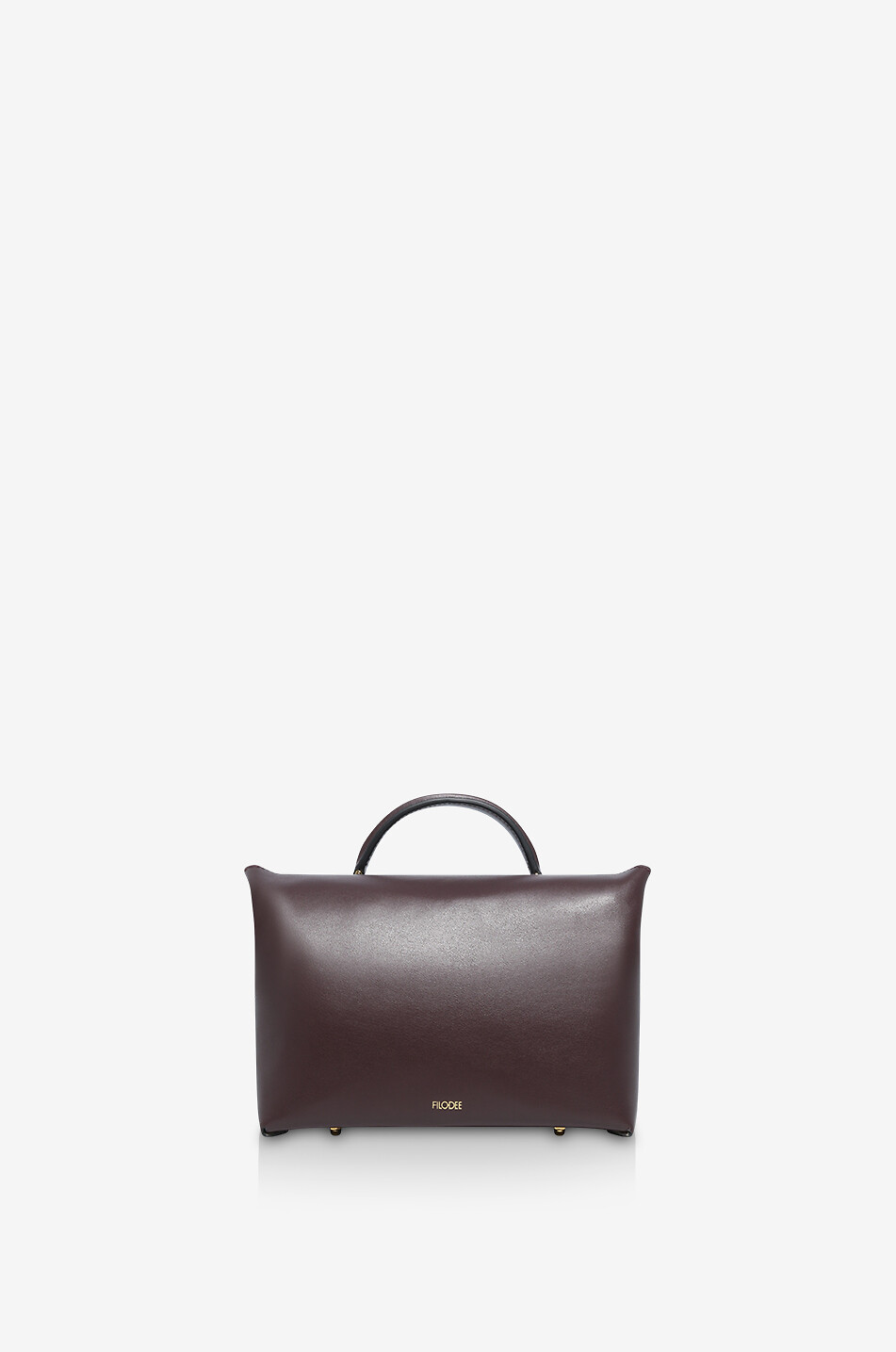 FILODEE Poshy calfskin handbag Women DARK RED 1