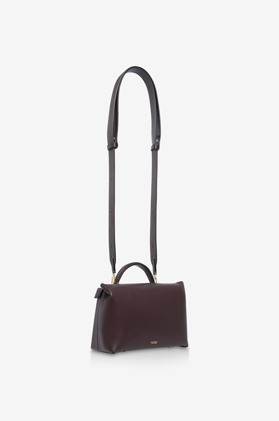 FILODEE Poshy calfskin handbag Women DARK RED 5