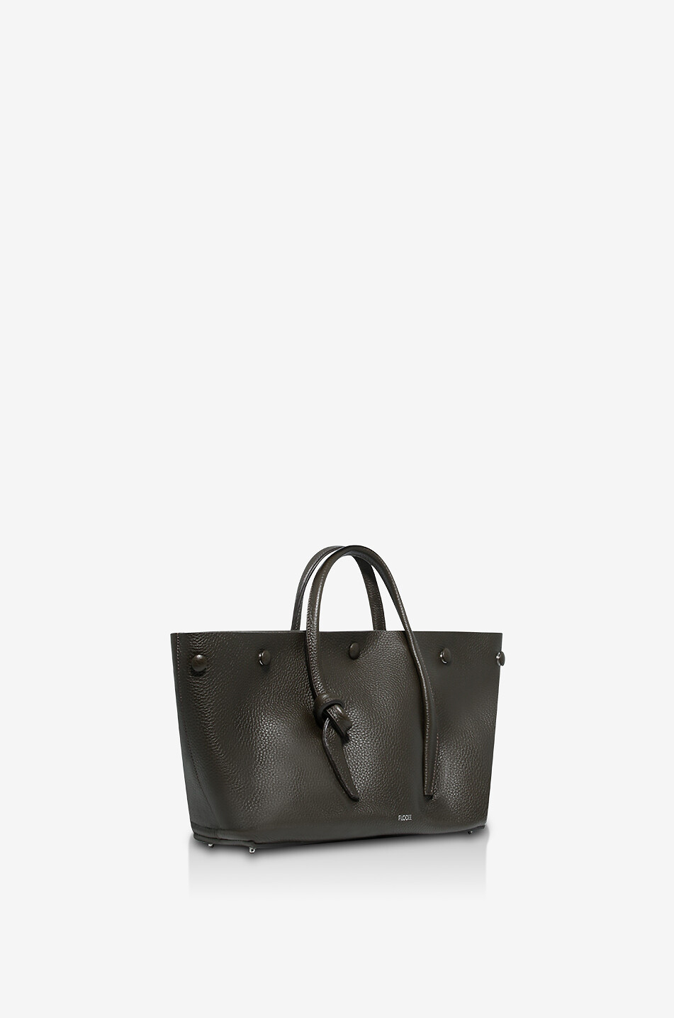 Shopper aus genarbtem Kalbsleder Drop