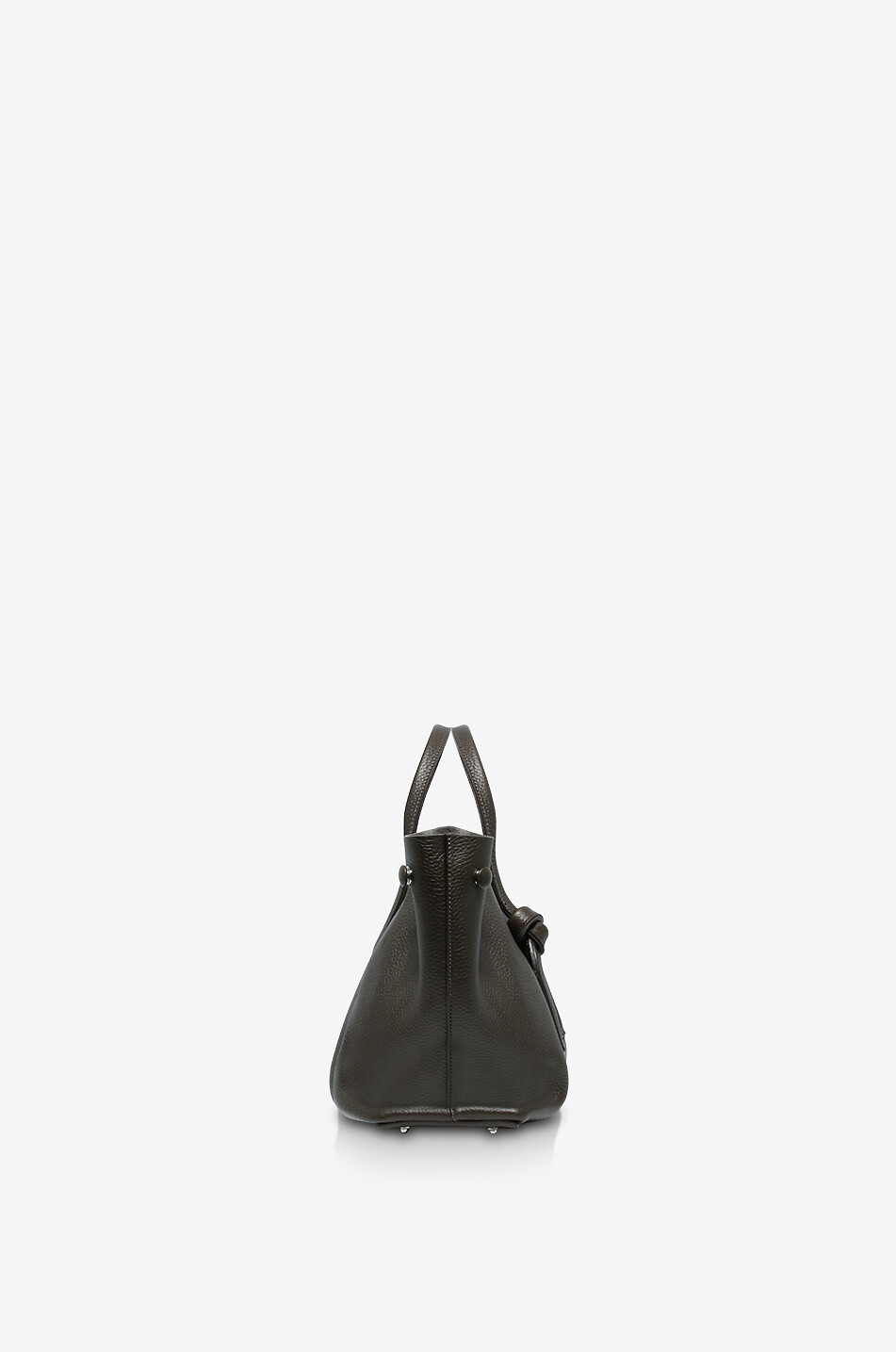 Shopper aus genarbtem Kalbsleder Drop