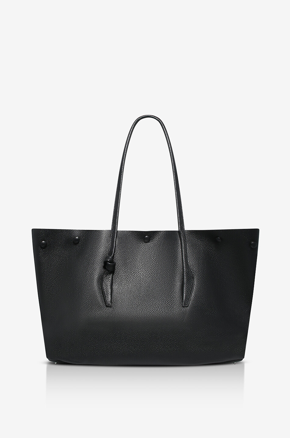 Shopper aus genarbtem Kalbsleder Drop Large