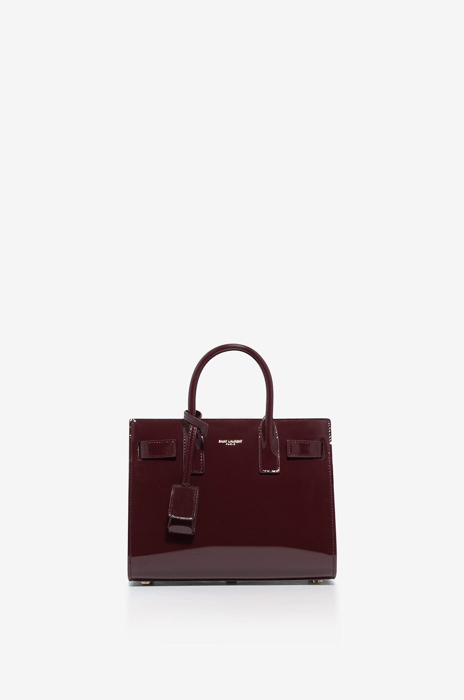 Sac à main en cuir verni Sac De Jour Nano