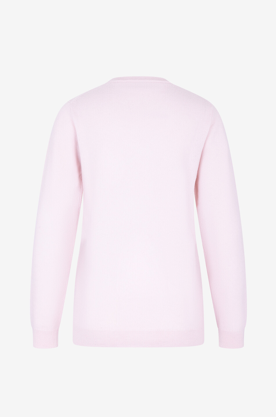 BONGÉNIE Pull fin en cachemire à col V Femme ROSE 2
