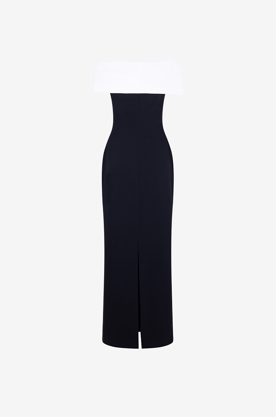 SOLACE LONDON Robe maxi à épaules dénudées The Eva Femme NOIR 2