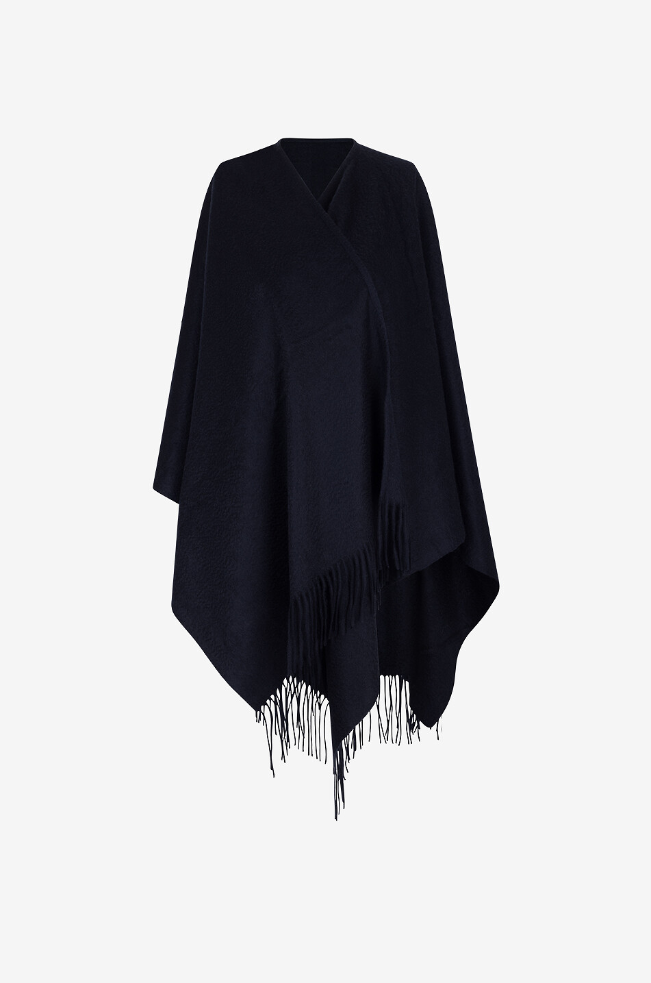 BONGENIE Cape aus superfeinem Kaschmir Damen SCHWARZ 1