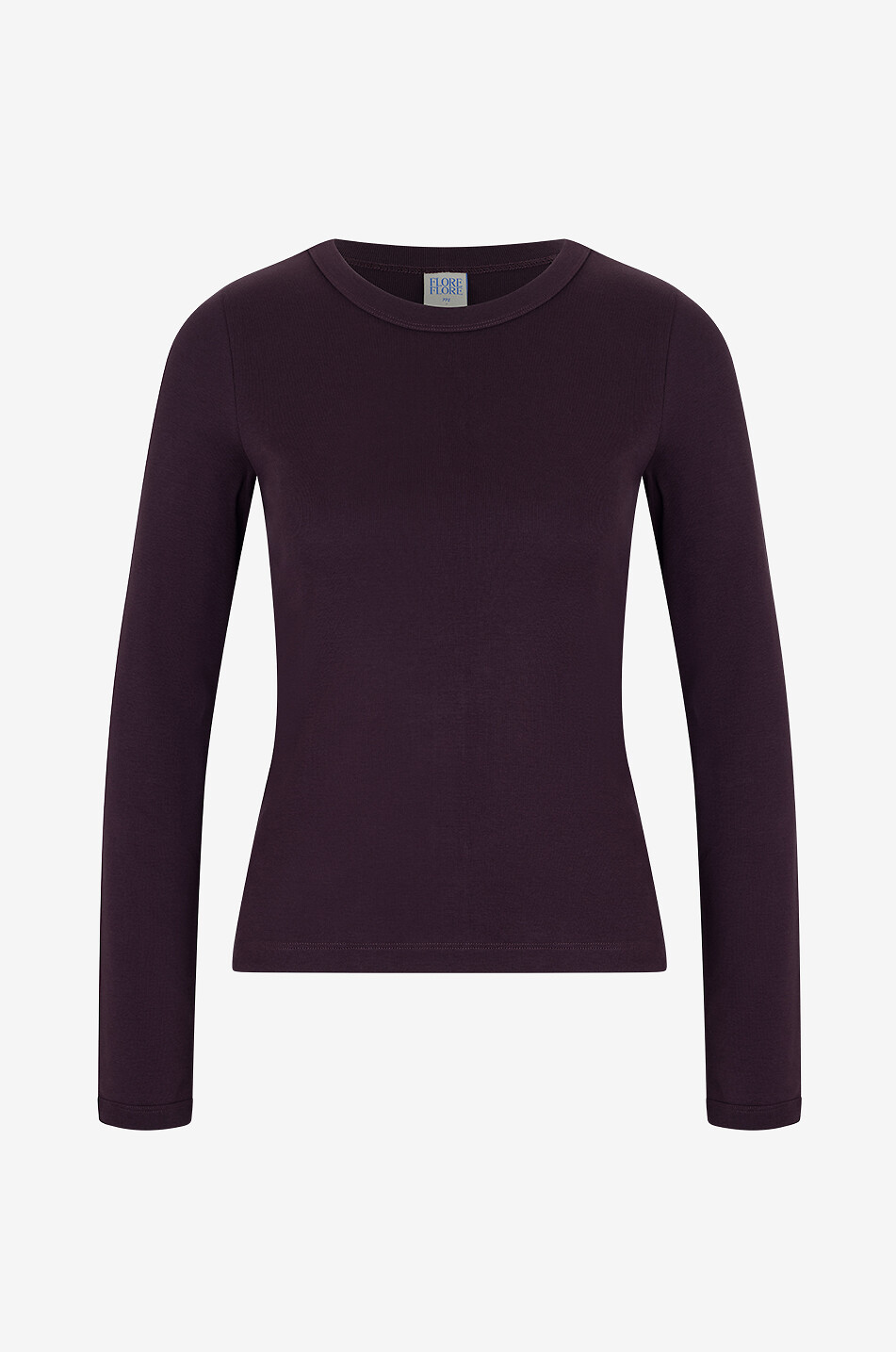 FLORE FLORE T-shirt à manches longues en coton biologique Max Tee Femme MARRON 1