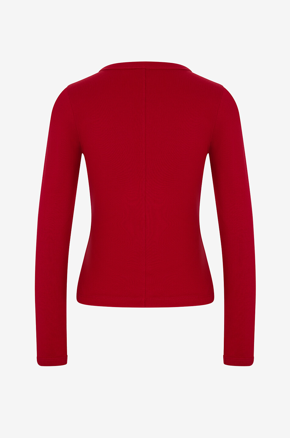FLORE FLORE Max Tee organic cotton long-sleeved T-shirt Women RED 2