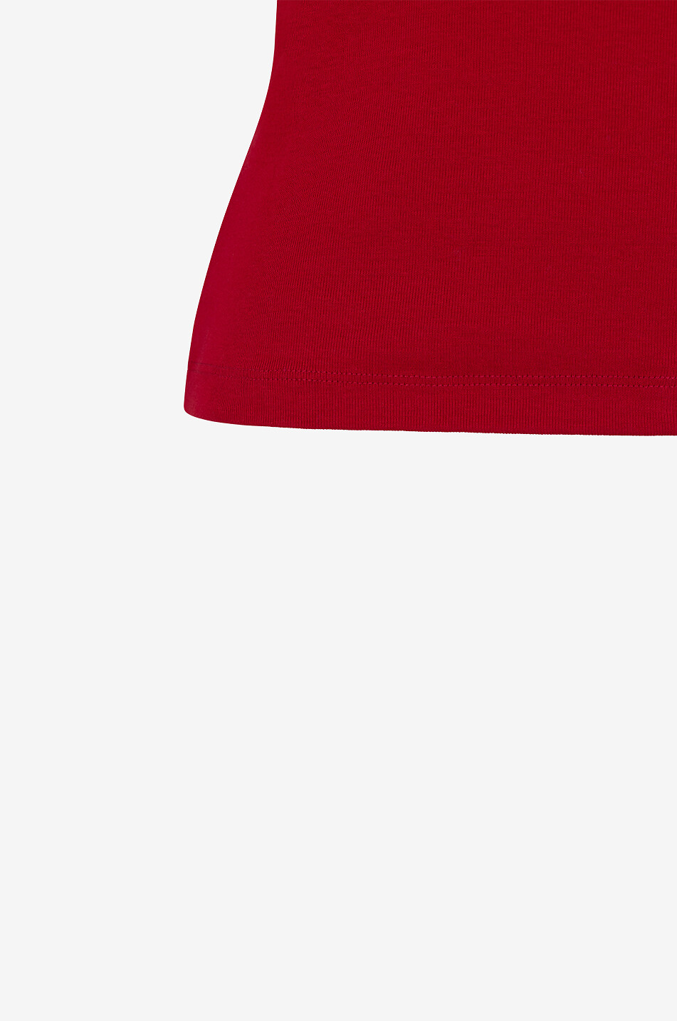 FLORE FLORE Car Tee fitted short-sleeved crewnec T-shirt Women RED 3