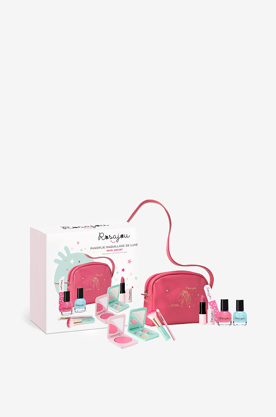 Set mit Schminkpanoplie für Mädchen - Luxe Rose