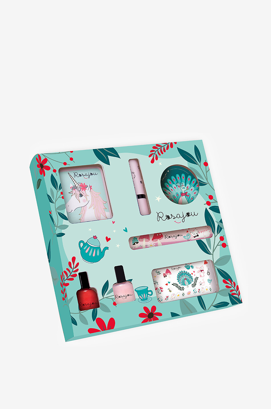 ROSAJOU Make-up-Set für Mädchen Merveilles Unisex HELLBLAU 1