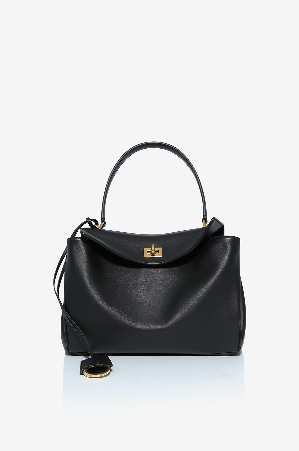 Handtasche aus Nappaleder Rodeo Small BALENCIAGA SCHWARZ