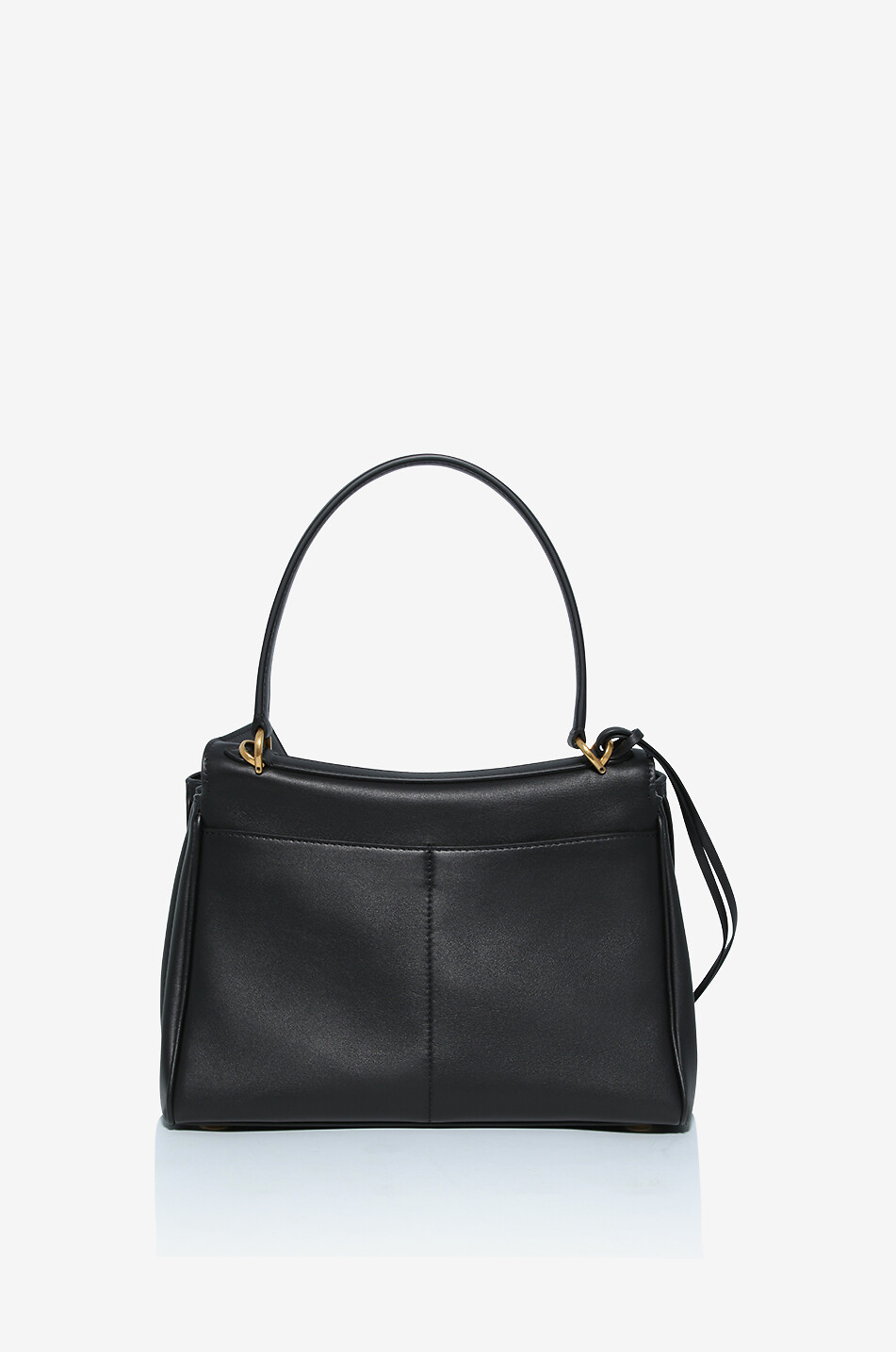 BALENCIAGA Sac à main en cuir nappa Rodeo Small Femme NOIR 3