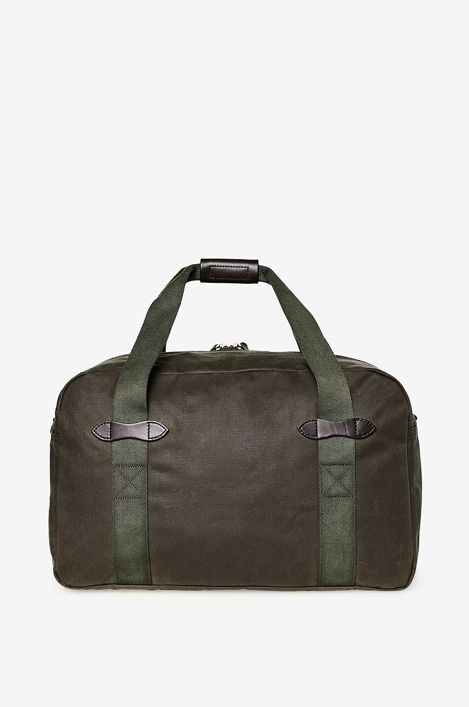 FILSON Traveller Medium waxed cotton travel bag Men DARK GREEN 2