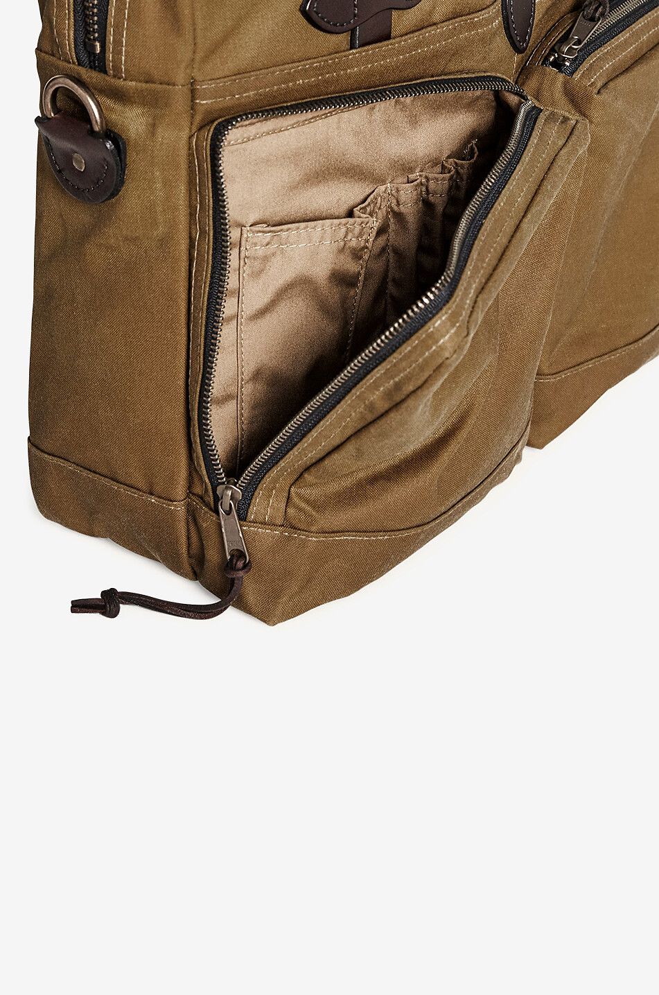 FILSON 24 Hour Tin Cloth canvas briefcase Men CAMEL 7