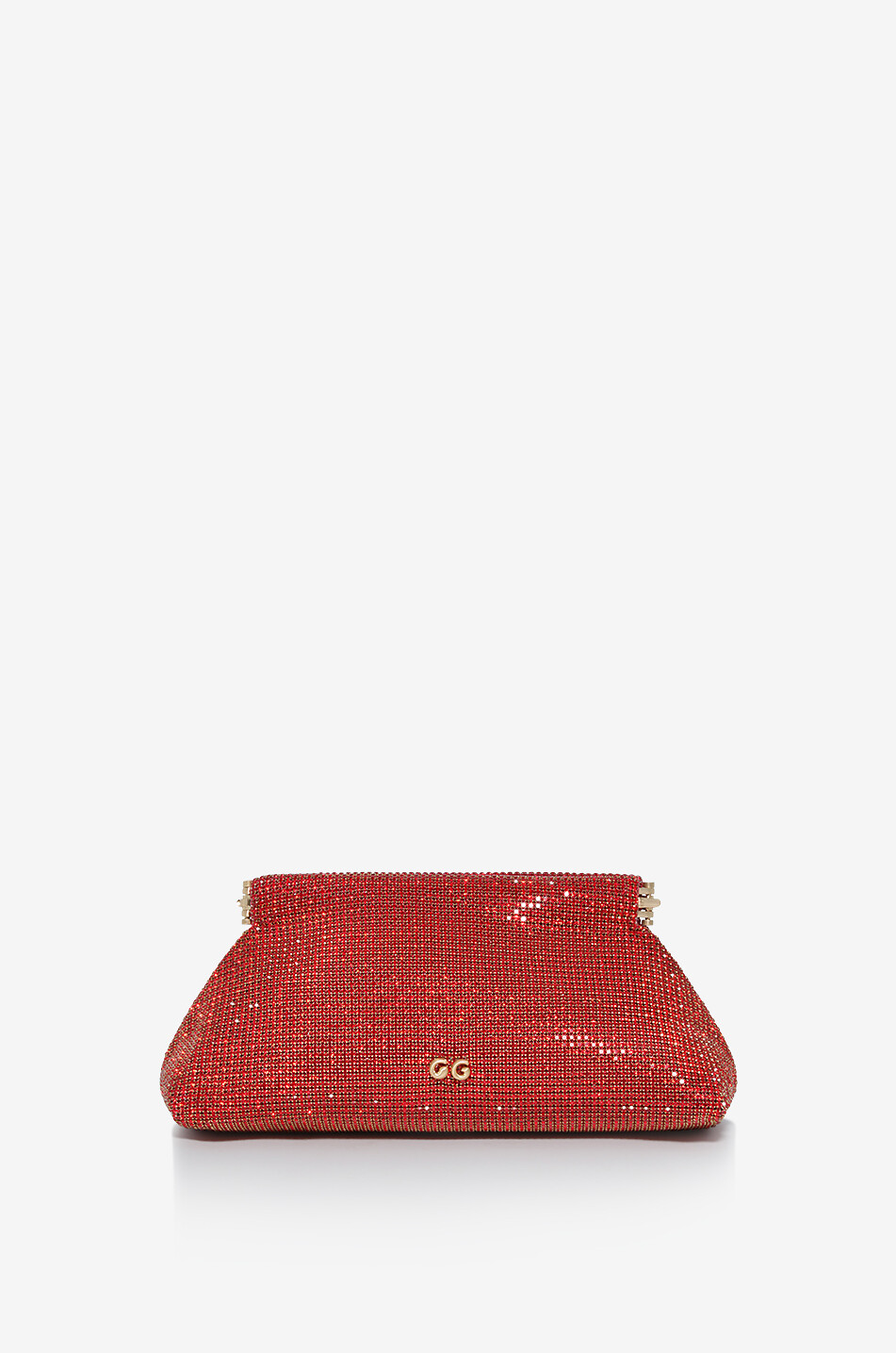 CULT GAIA Lilia crystal-clad clutch Women RED 1