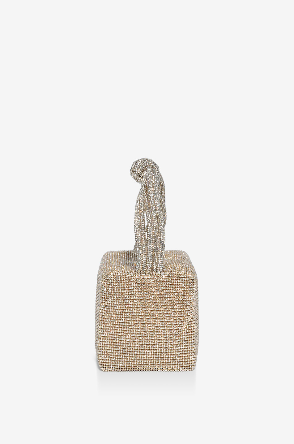 CULT GAIA Sac à main couvert de cristaux Sienna Femme DORE 4