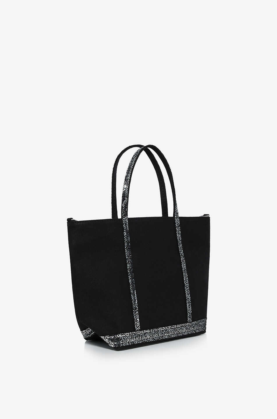 VANESSA BRUNO Sac en toile et sequins Cabas S Femme NOIR 2