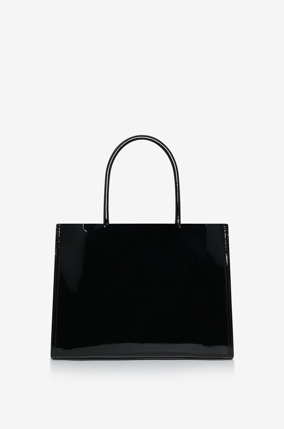 Ella Small patent leather tote bag