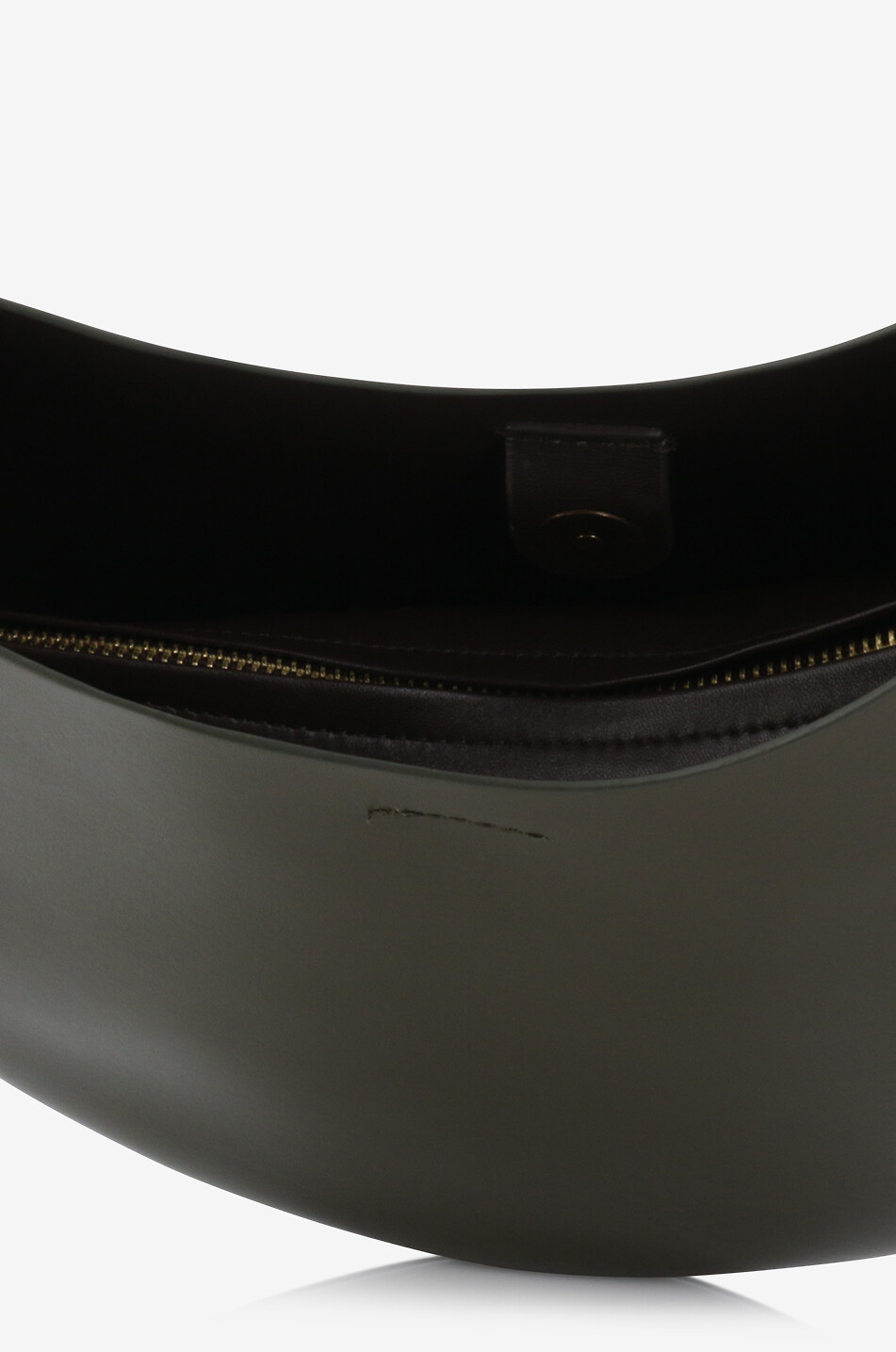 SOEUR Asymmetrische Schultertasche aus Leder Winona Damen KHAKI 5