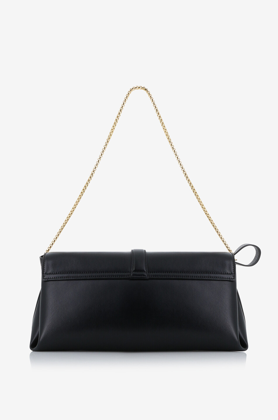 SALVATORE FERRAGAMO Medium Gancini adorned smooth leather shoulder bag Women BLACK 3