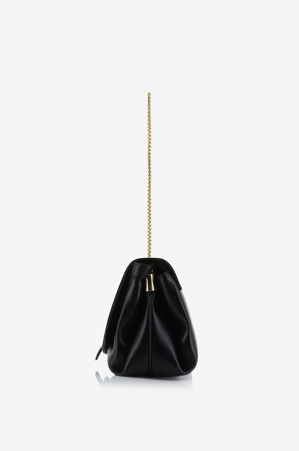 SALVATORE FERRAGAMO Medium Gancini adorned smooth leather shoulder bag Women BLACK 4