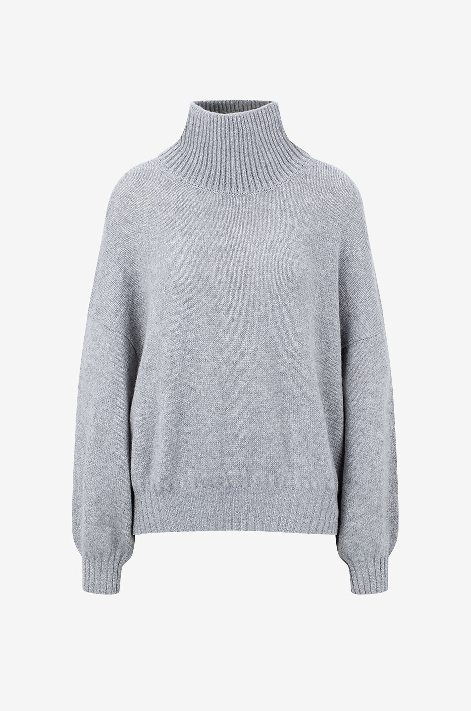 KHAITE Boxy-Rollkragenpullover aus Kaschmir Morris Damen GRAU 1