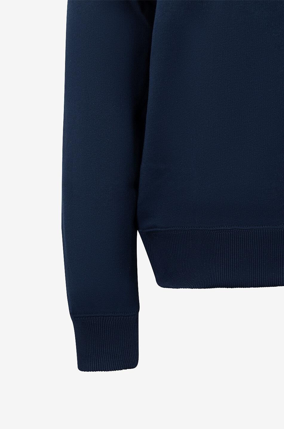 LAMAREL V-Neck organic cotton sweatshirt Women DARK BLUE 3