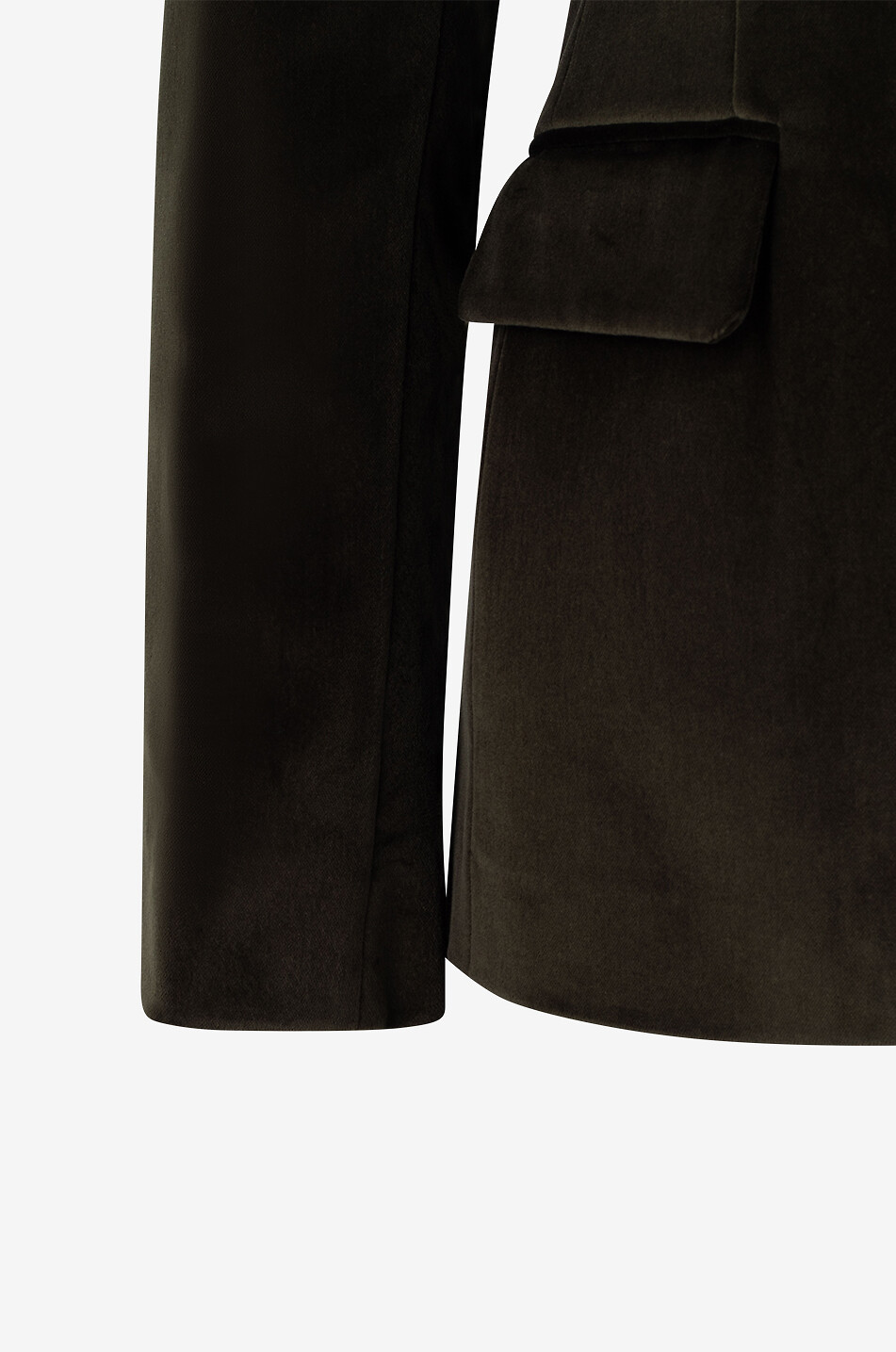 BARBARA BUI Cotton suit jacket Women DARK GREEN 3