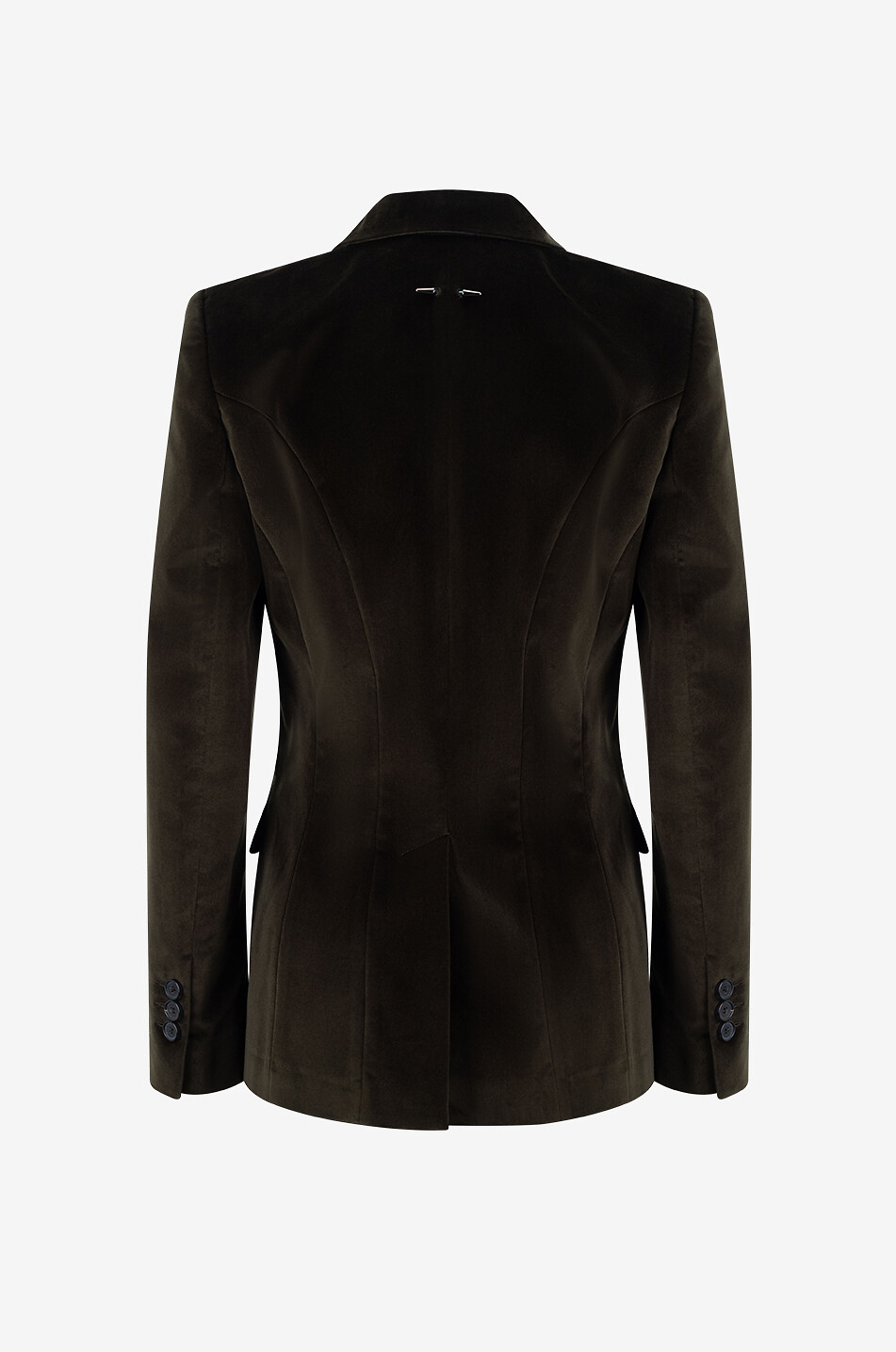 BARBARA BUI Cotton suit jacket Women DARK GREEN 2