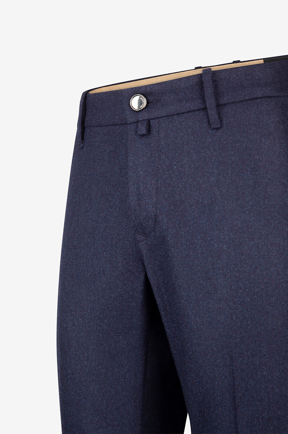 JACOB COHEN Pantalon slim en laine vierge Bobby Homme BLEU FONCE 3